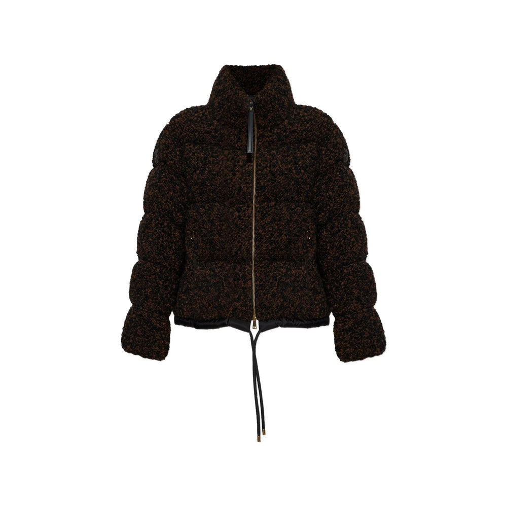 Moncler Moncler Brown Jackets - Puffer Jackets Women