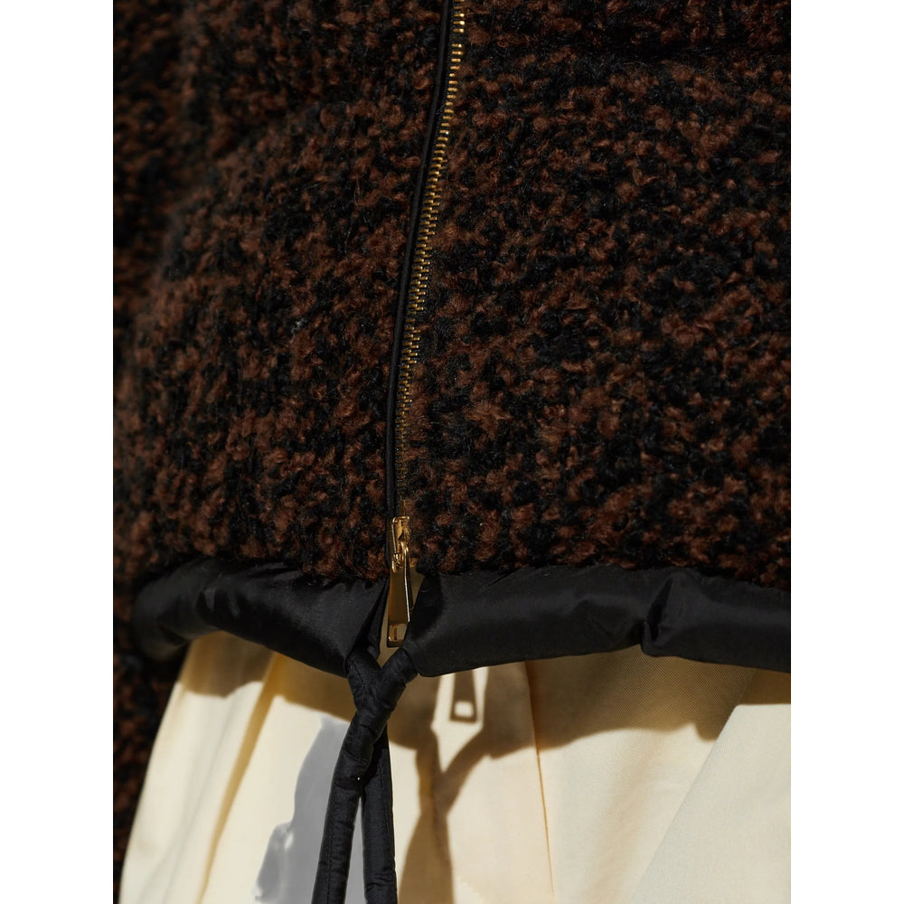 Moncler Moncler Brown Jackets - Puffer Jackets Women