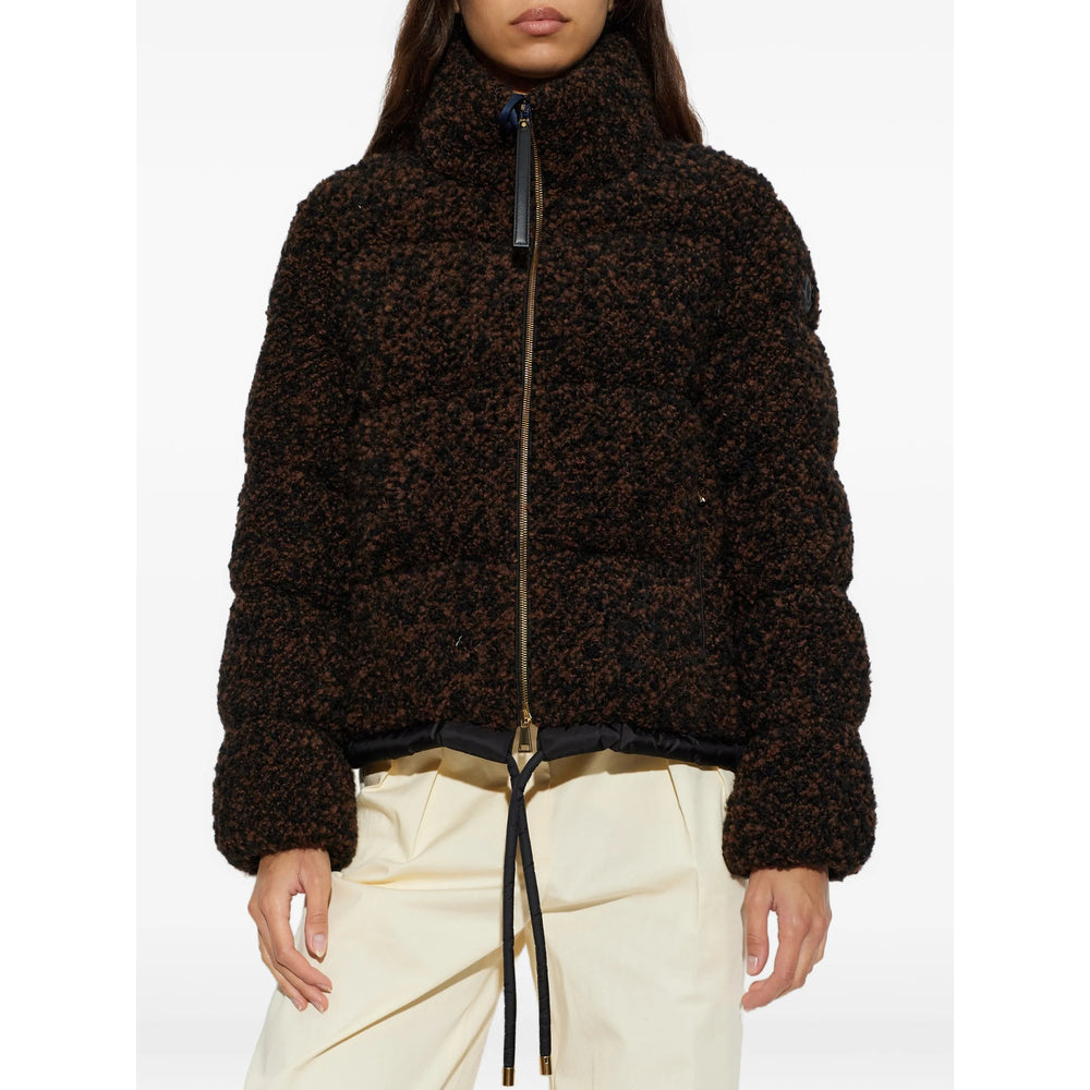 Moncler Moncler Brown Jackets - Puffer Jackets Women