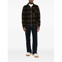 Moncler Brown Jackets - Shirt Jackets Men