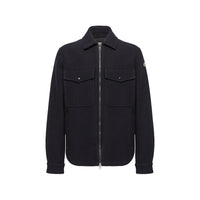 Moncler Blue Jackets - Shirt Jackets Men