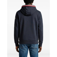 Moncler Blue Sweaters & Knitwear - Hoodies Men