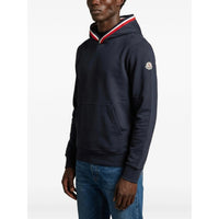 Moncler Blue Sweaters & Knitwear - Hoodies Men