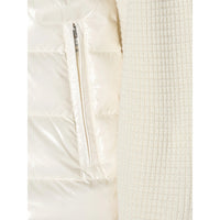 Moncler White Jackets - Padded & Down Jackets Men