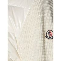 Moncler White Jackets - Padded & Down Jackets Men