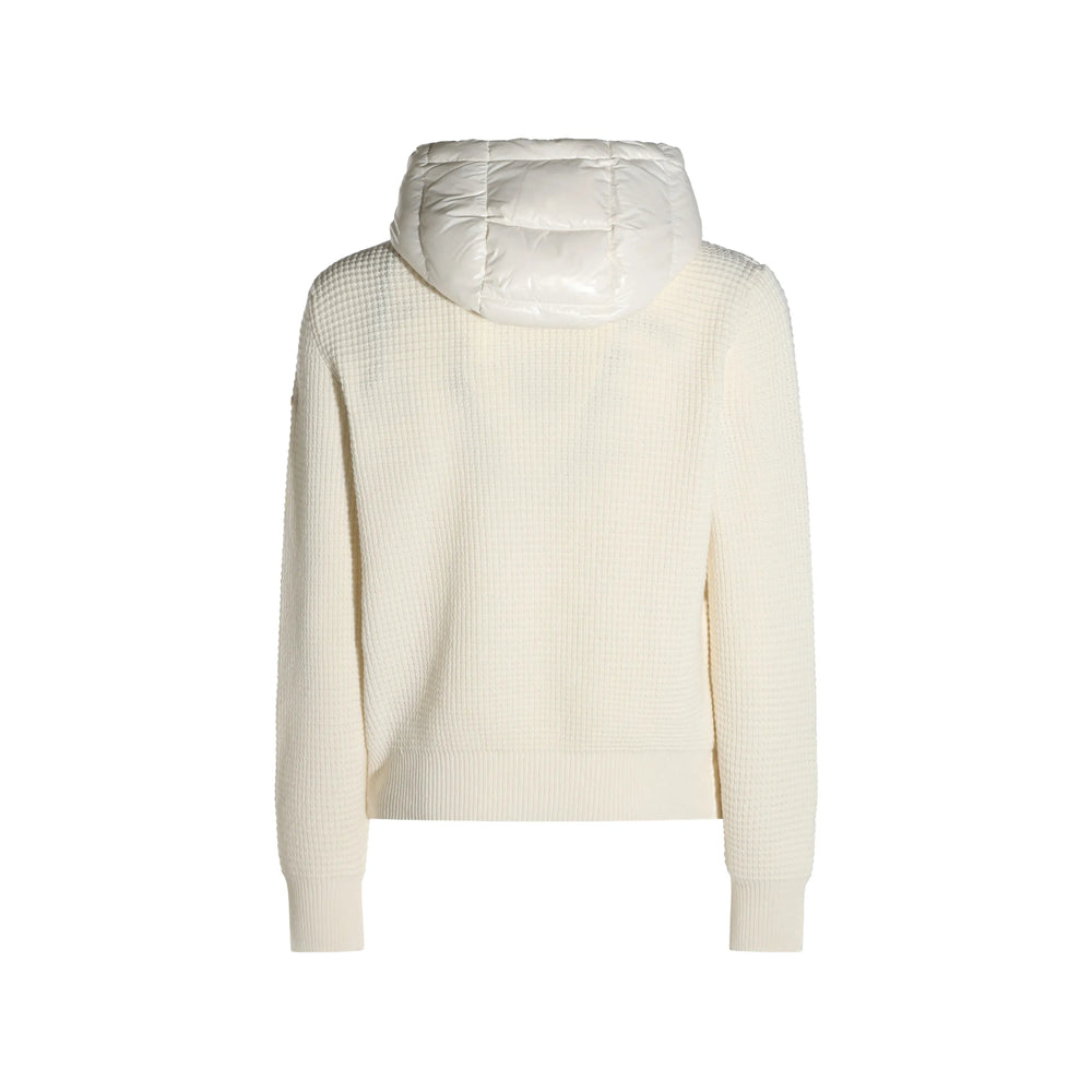 Moncler White Jackets - Padded & Down Jackets Men