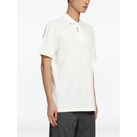 Moncler White Polo Shirts Men