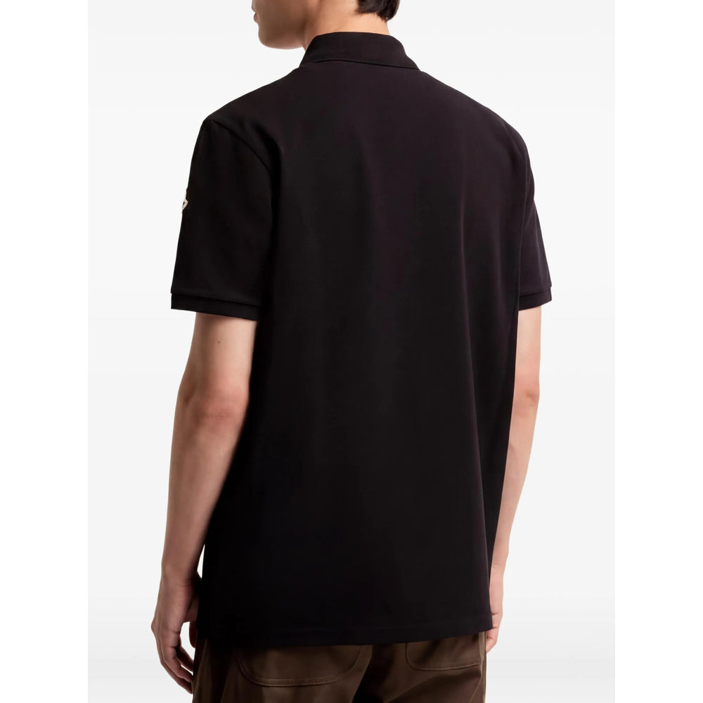 Moncler Black Polo Shirts Men