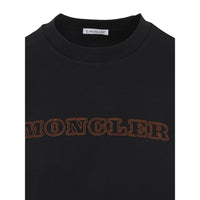 Moncler Black T-Shirts & Vests - T-Shirts Men