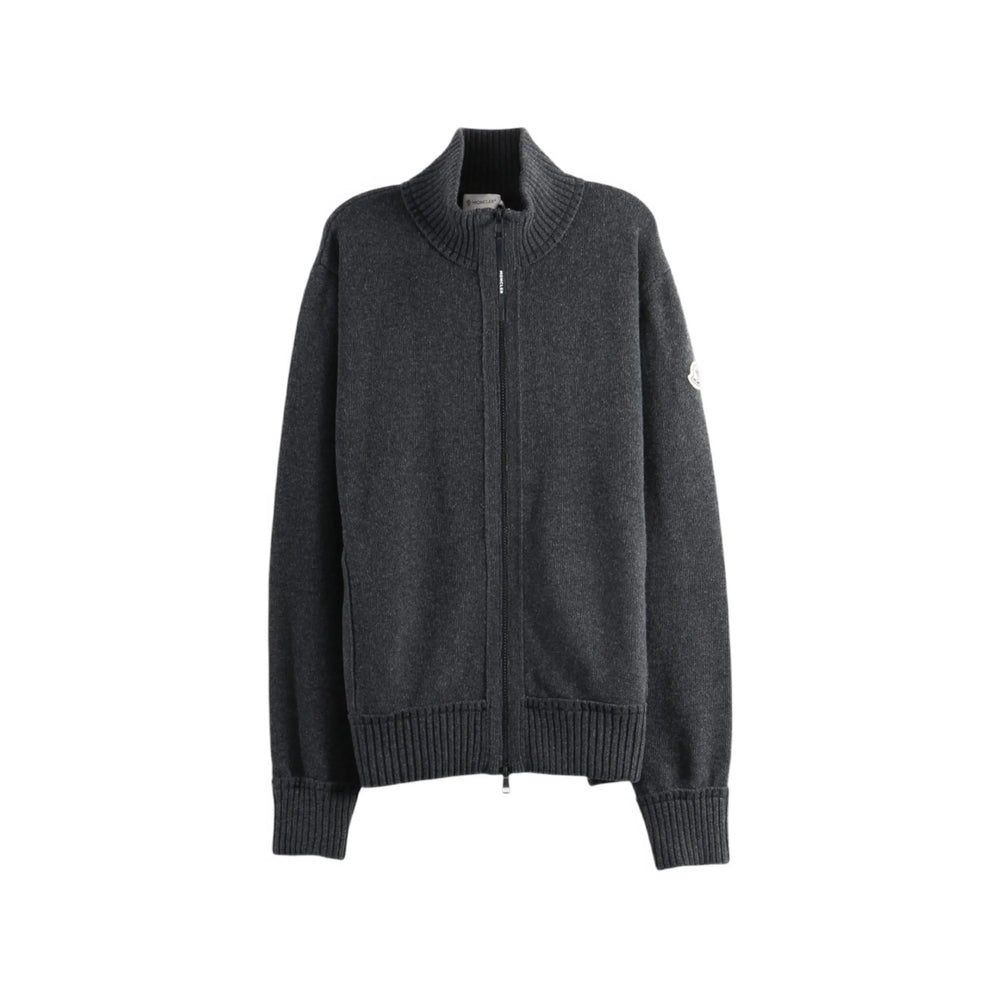 Moncler Grey Sweaters & Knitwear - Cardigans Men