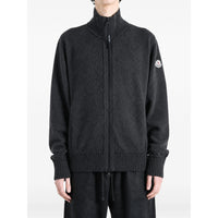 Moncler Grey Sweaters & Knitwear - Cardigans Men