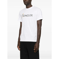 Moncler White T-Shirts & Vests - T-Shirts Men
