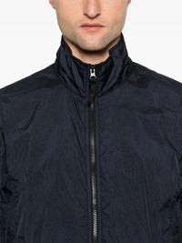 Stone Island Men Garment Dyed Crinkle Reps Ny Jacket
