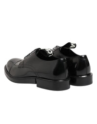 Dolce & Gabbana Dolce & Gabbana Black Leather Dress Lace Up Men Formal Men's Shoes