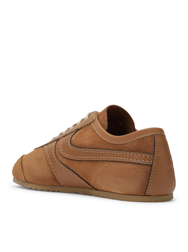 Dries Van Noten Women Dries Van Noten Suede And Smooth Leather Sneakers
