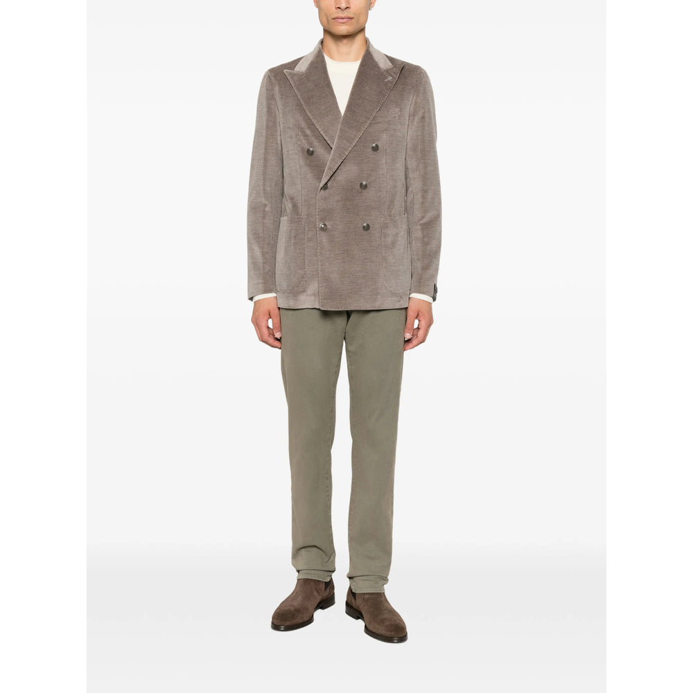 Tagliatore Grey Jackets - Blazers Men