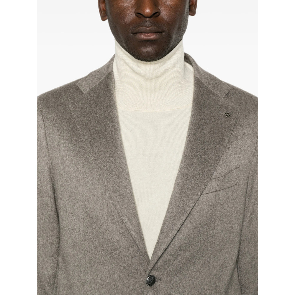 Tagliatore Tagliatore Grey Jackets - Blazers Men
