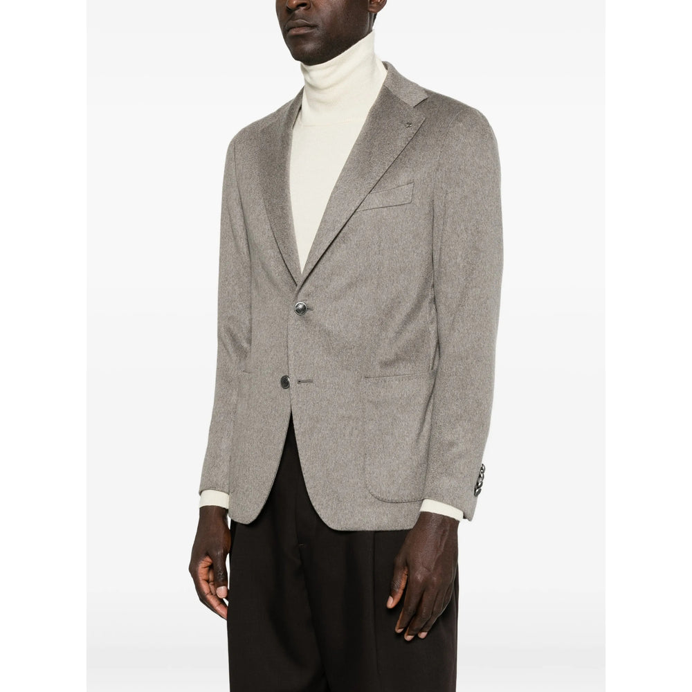 Tagliatore Tagliatore Grey Jackets - Blazers Men
