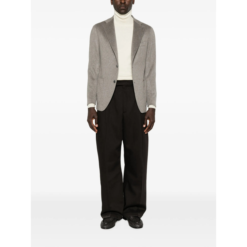 Tagliatore Tagliatore Grey Jackets - Blazers Men