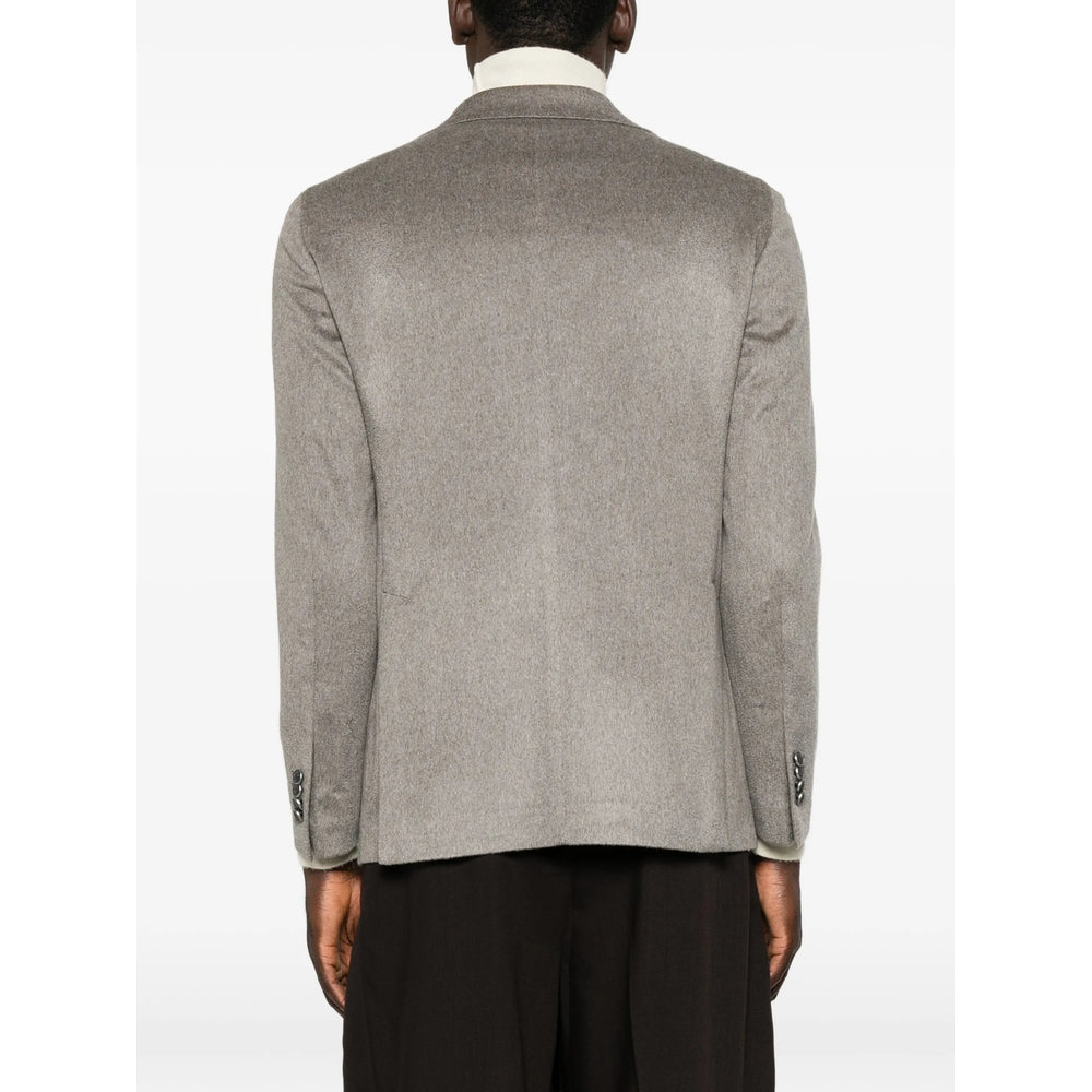 Tagliatore Tagliatore Grey Jackets - Blazers Men