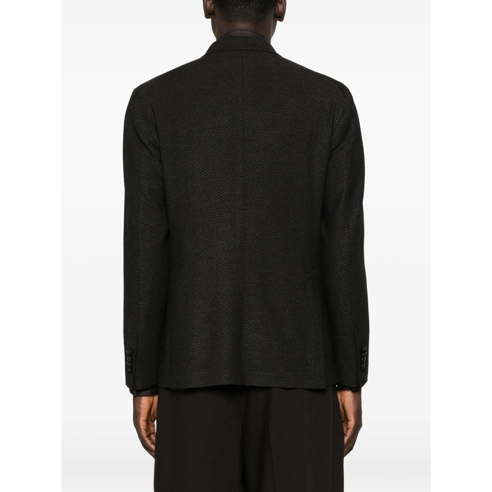 Tagliatore Black Jackets - Blazers Men