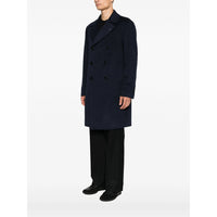 Tagliatore Blue Coats - Double Breasted Coats Men