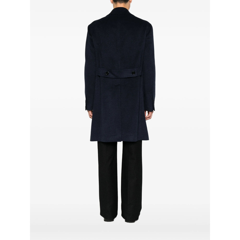 Tagliatore Blue Coats - Double Breasted Coats Men
