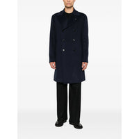 Tagliatore Blue Coats - Double Breasted Coats Men