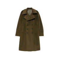 Tagliatore Green Coats - Double Breasted Coats Men