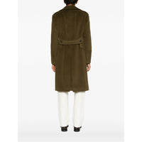 Tagliatore Green Coats - Double Breasted Coats Men
