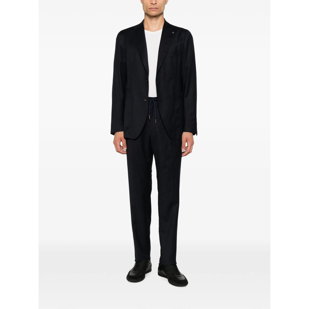 Tagliatore Blue Suits - Single Breasted Suits Men