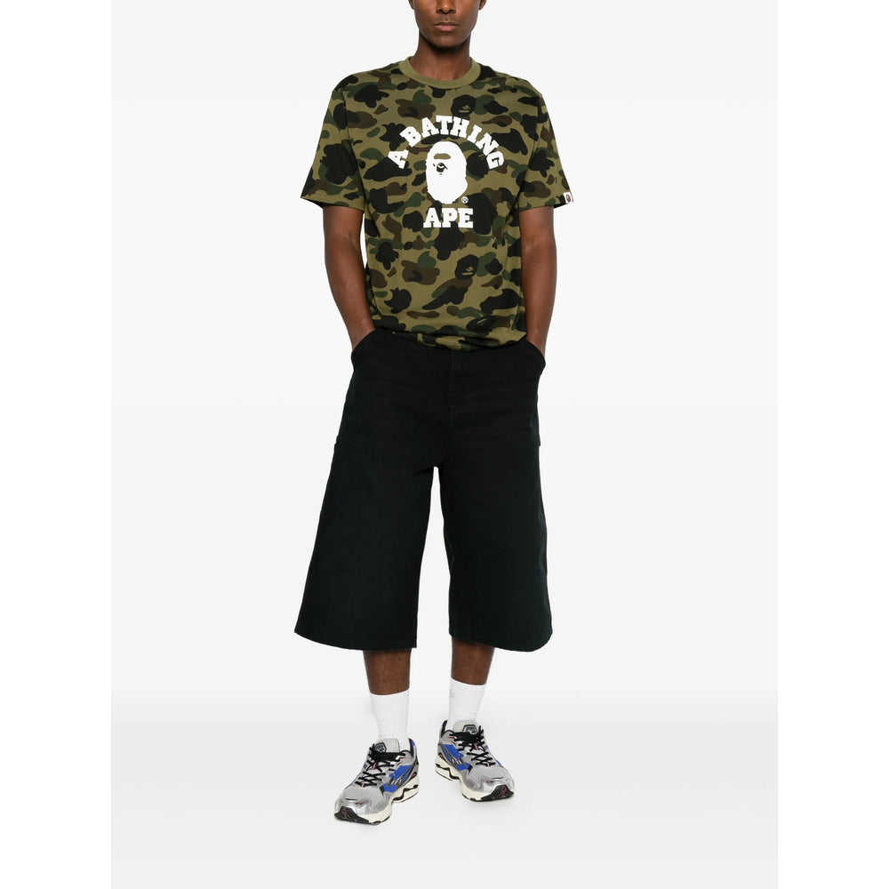 A Bathing Ape® Green T-Shirts & Vests - T-Shirts Men