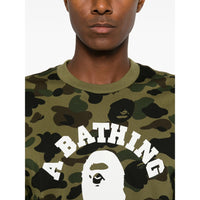 A Bathing Ape® Green T-Shirts & Vests - T-Shirts Men