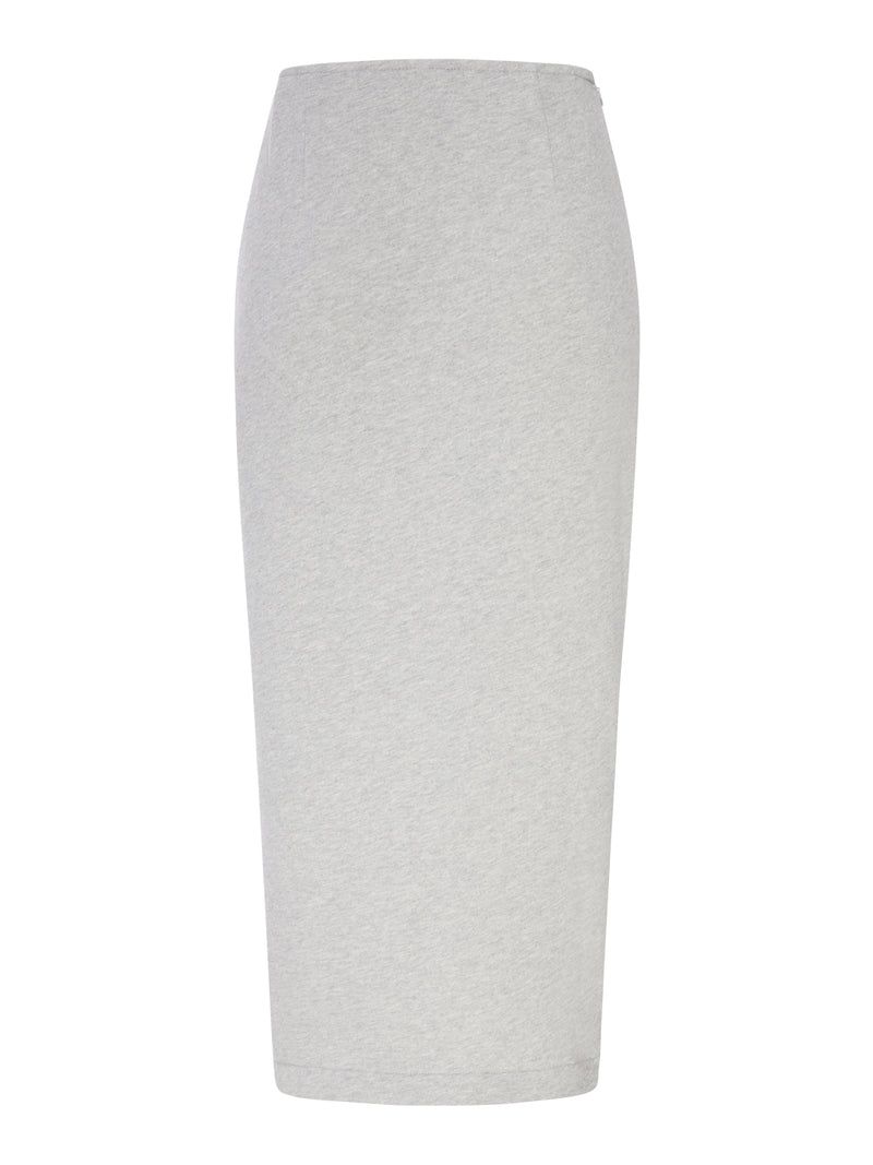 Dries Van Noten Dries Van Noten Women Jersey Midi Skirt With Side Draping