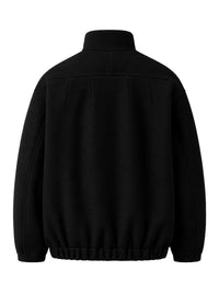 Dries Van Noten Women Wool-Blend Bomber Jacket With High Collar
