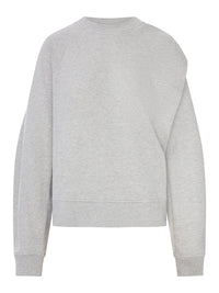 Dries Van Noten Women Cotton Sweatshirt With Drape On The Back