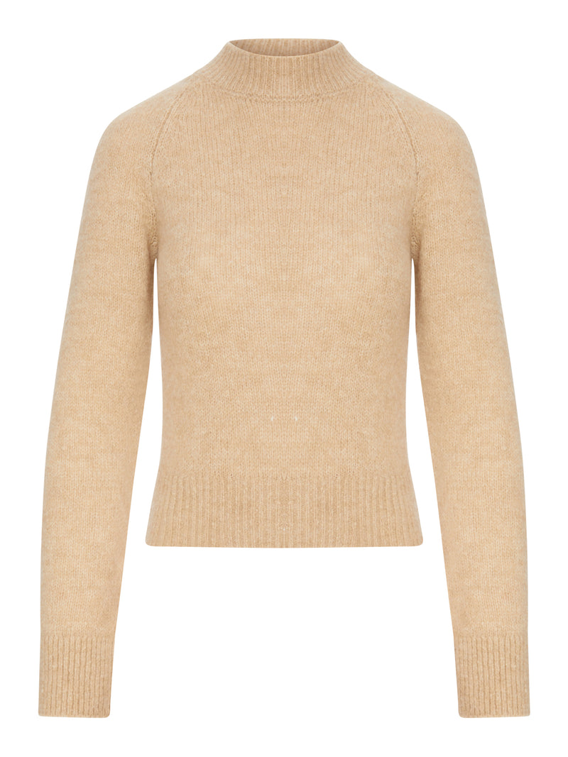 Dries Van Noten Dries Van Noten Women Cropped Mohair Sweater With High Neck