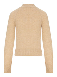 Dries Van Noten Dries Van Noten Women Cropped Mohair Sweater With High Neck