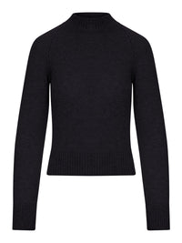 Dries Van Noten Dries Van Noten Women Cropped Mohair Sweater With High Neck