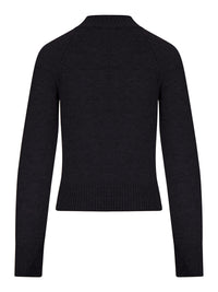 Dries Van Noten Dries Van Noten Women Cropped Mohair Sweater With High Neck