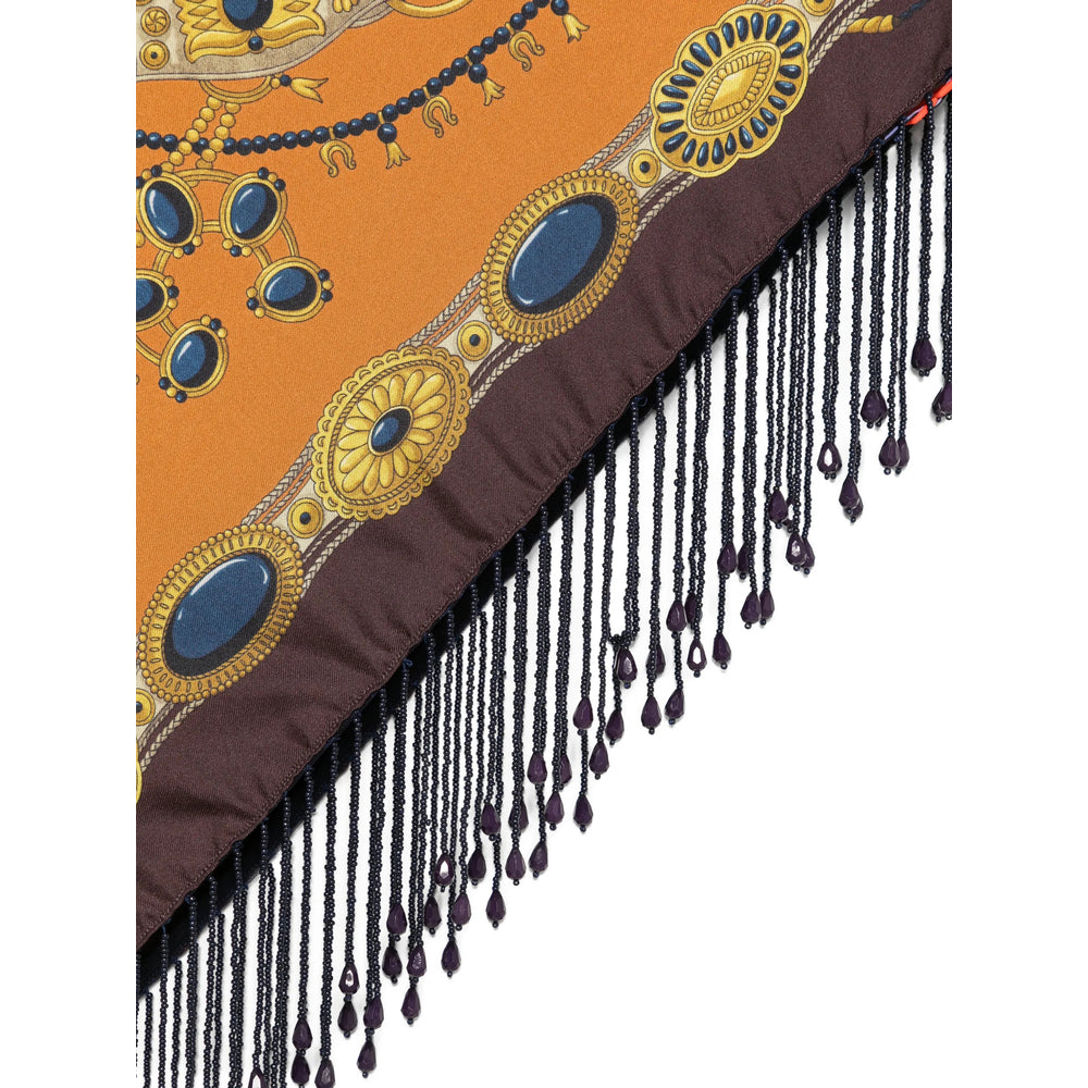 Etro Orange Scarves Women