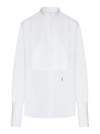 Fendi Women White Poplin Shirt