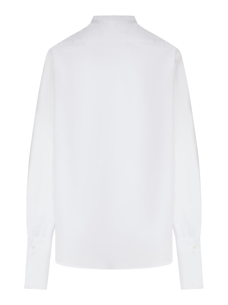 Fendi Women White Poplin Shirt