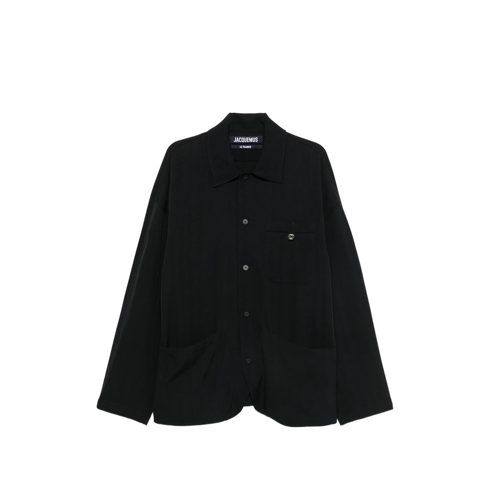 Jacquemus Blue Jackets - Shirt Jackets Men