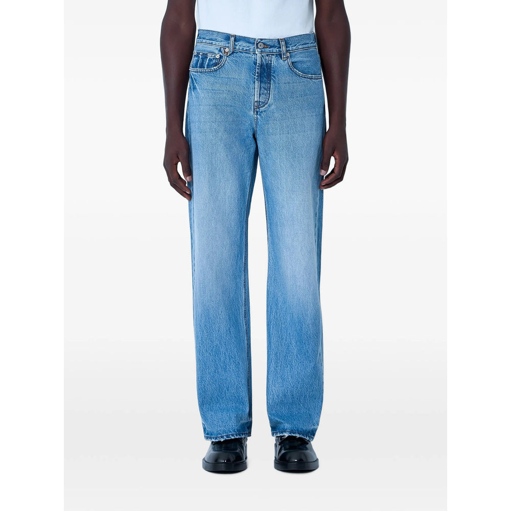 Jacquemus Blue Denim - Regular & Straight-Leg Jeans Men
