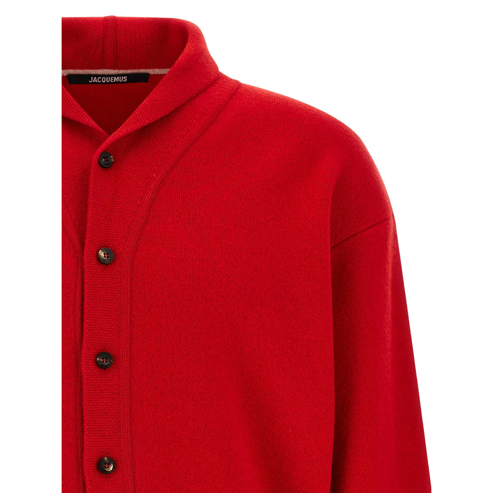 Jacquemus Red Sweaters & Knitwear - Cardigans Men