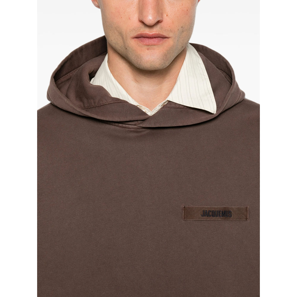 Jacquemus Brown Sweaters & Knitwear - Hoodies Men