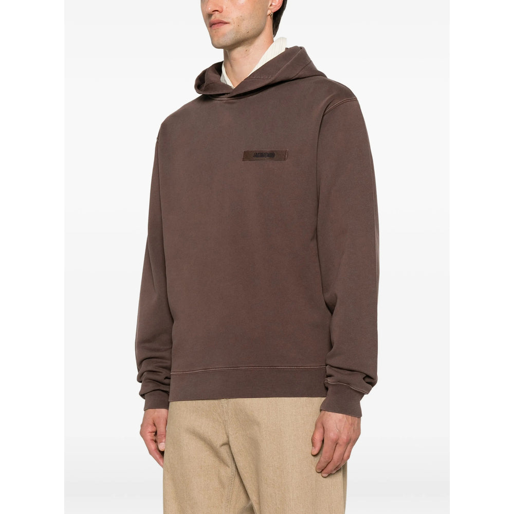 Jacquemus Brown Sweaters & Knitwear - Hoodies Men