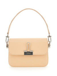 OFF-WHITE Off-White Women Small Leather Binder Bag