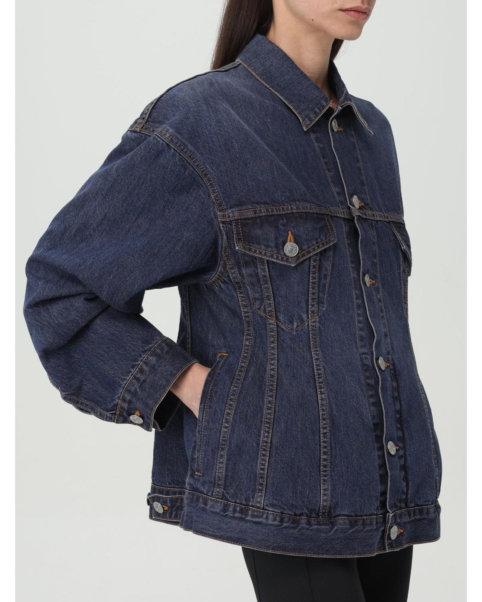 ジャケット BALENCIAGA Woman Jacket Indigo 773776TOW58 4673 Balenciaga Outlet: Jacket woman - Indigo | Balenciaga jacket